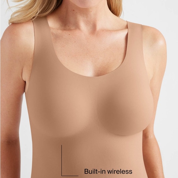 Knix LuxeLift Scoop Neck Tank size XXL reddish brown - Picture 8 of 8